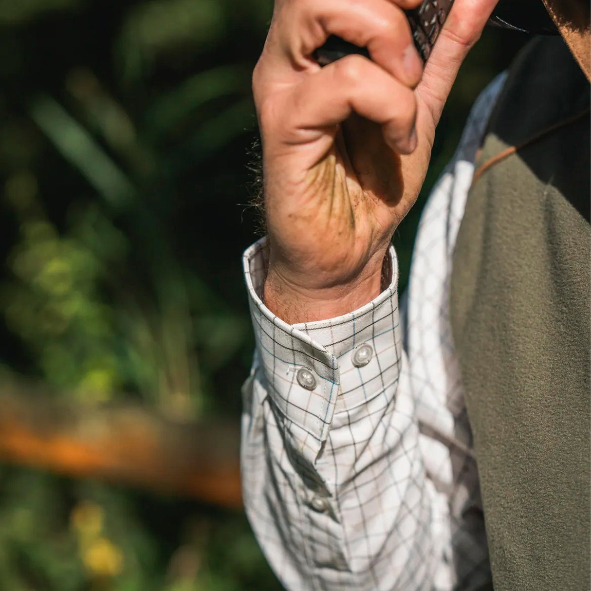 Härkila - Portfield L/S-skjorte // Naval blue fra Härkila - billede nr. 4 hos GrejFreak.dk