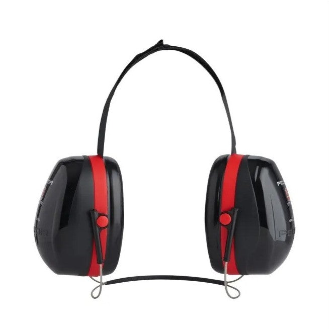 3M Peltor - Optime III Høreværn m. Nakkebøjle 34 dB // Sort/rød fra 3M Peltor - billede nr. 2 hos GrejFreak.dk