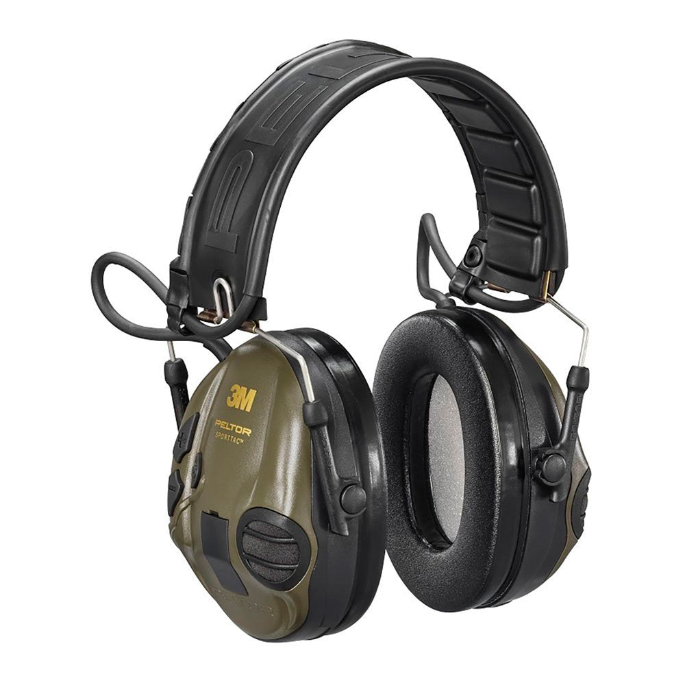 3M Peltor - SportTac Høreværn 26dB // Grøn/Orange Kopper fra 3M Peltor - billede nr. 1 hos GrejFreak.dk