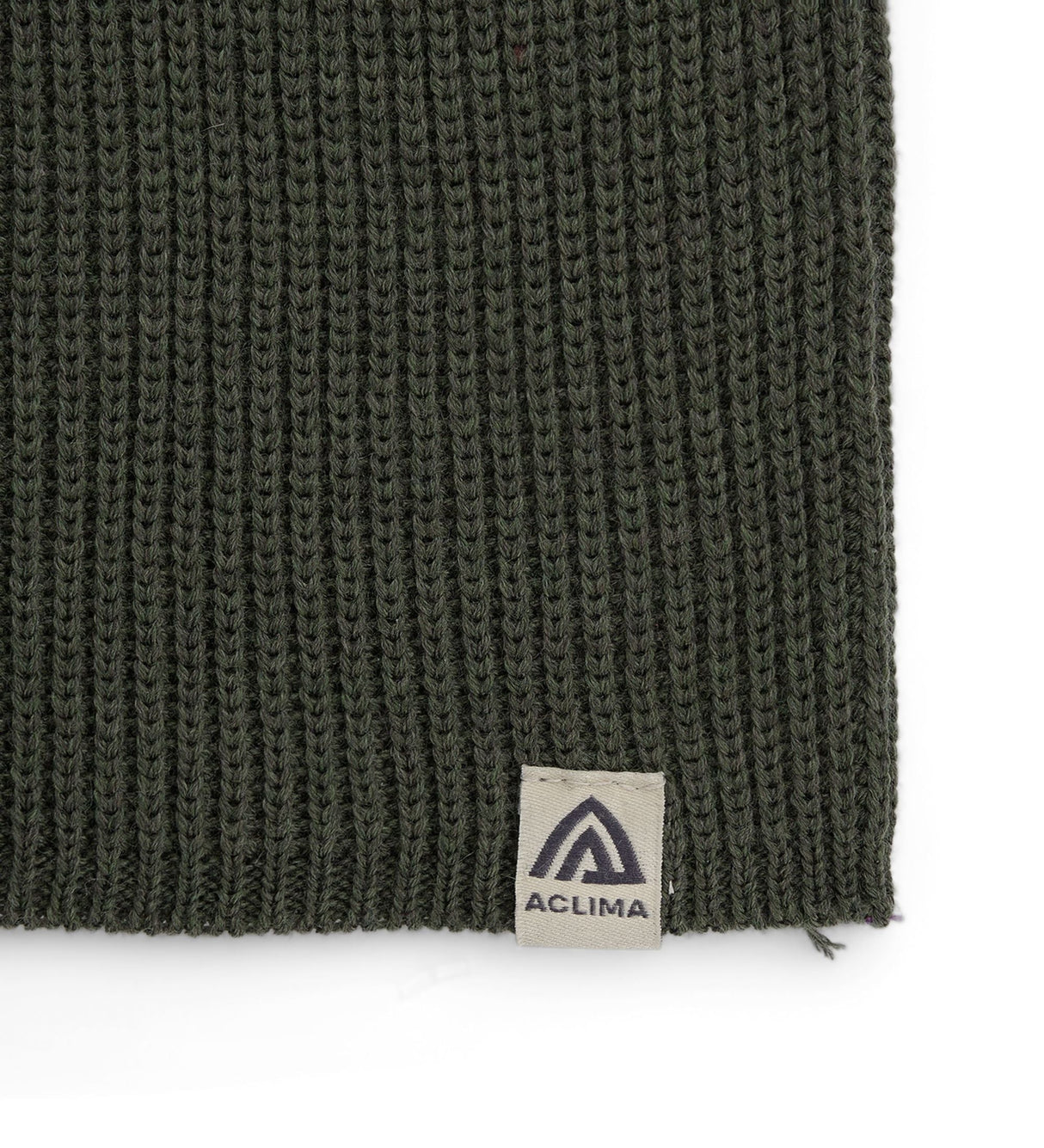 Aclima - Flat Knit Balaclava Hat // Olivengrøn fra Aclima - billede nr. 2 hos GrejFreak.dk