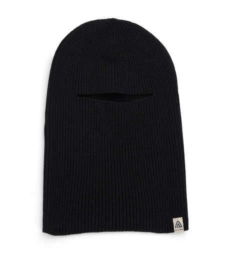 Aclima - Flat Knit Balaclava Hat // Sort fra Aclima - billede nr. 1 hos GrejFreak.dk
