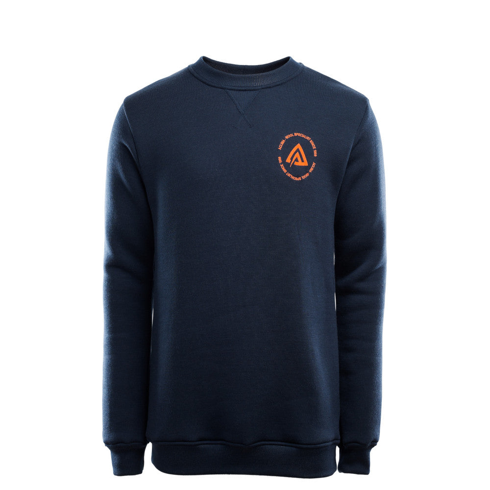Aclima - FleeceWool Crew Neck Trøje // Mørkeblå fra Aclima - billede nr. 1 hos GrejFreak.dk