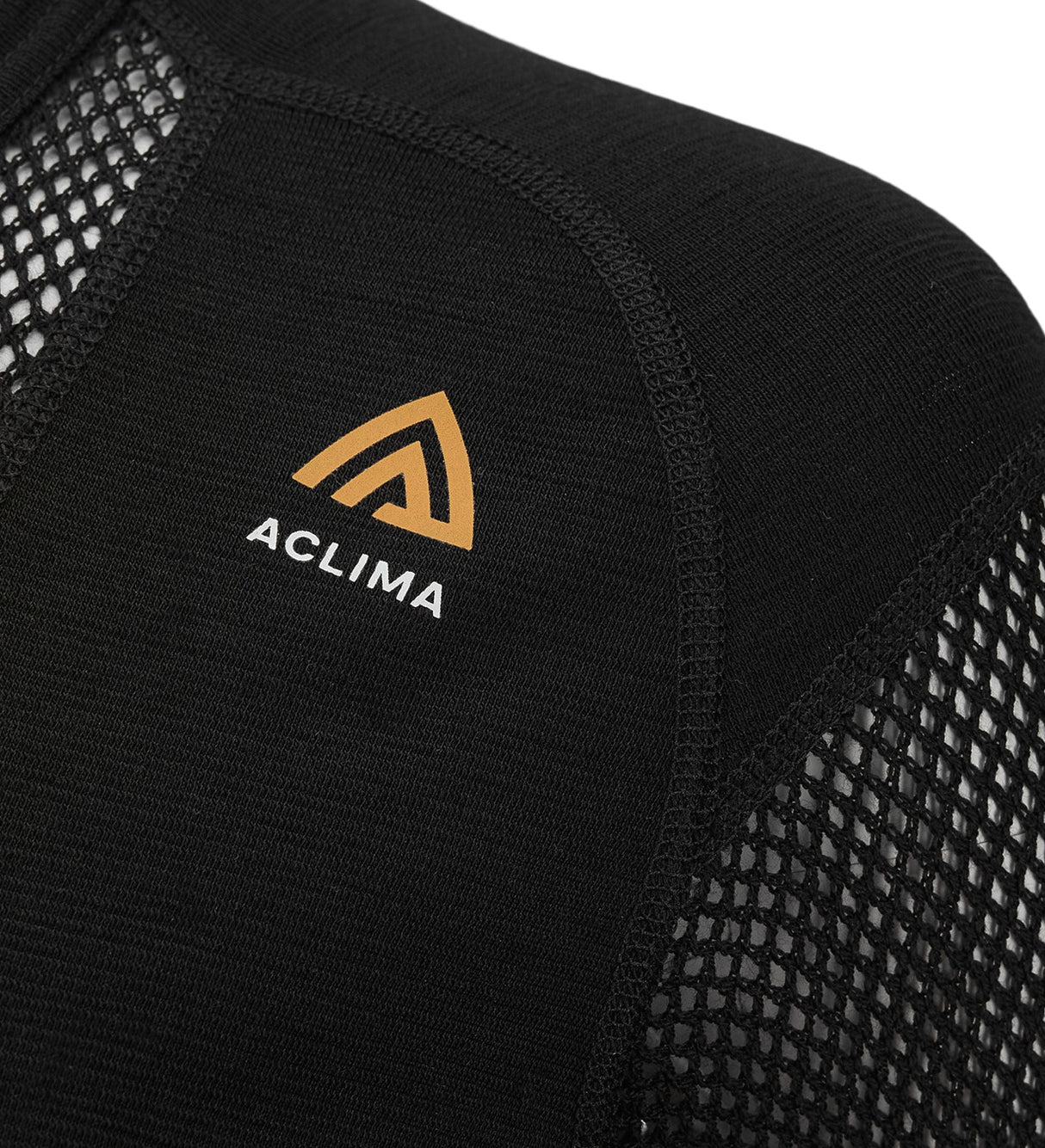 Aclima - WoolNet 120g Dame Crew Neck Uldtrøje // Sort fra Aclima - billede nr. 4 hos GrejFreak.dk