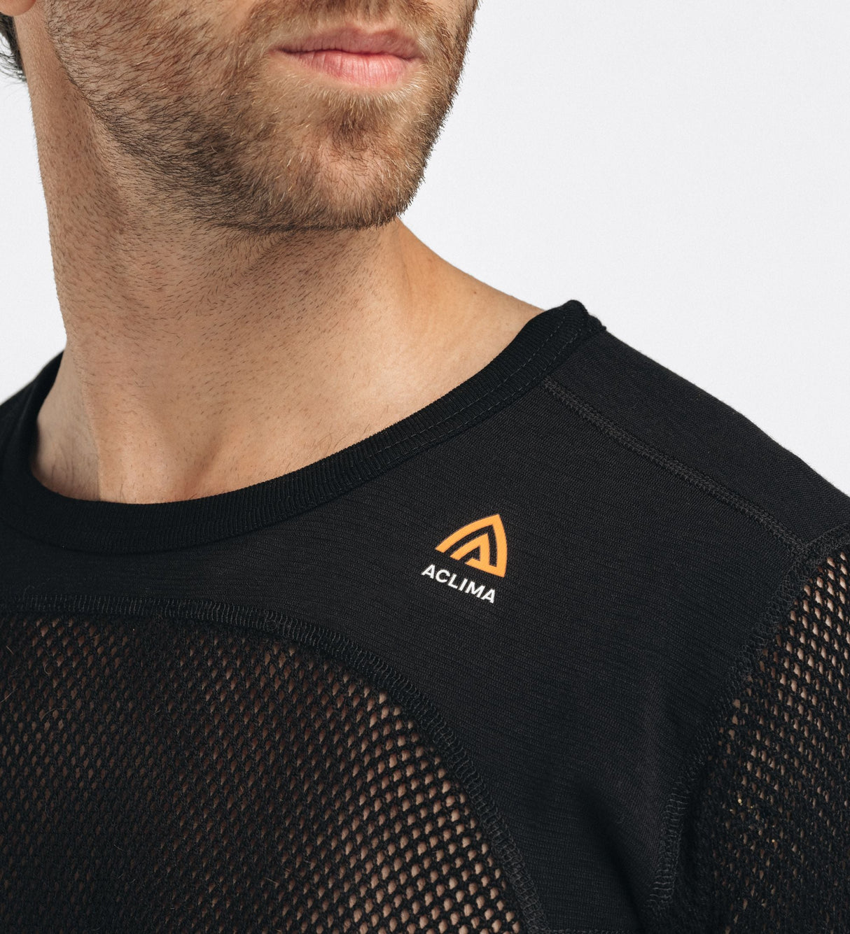 Aclima - WoolNet 120g Herre T-shirt // Sort fra Aclima - billede nr. 7 hos GrejFreak.dk
