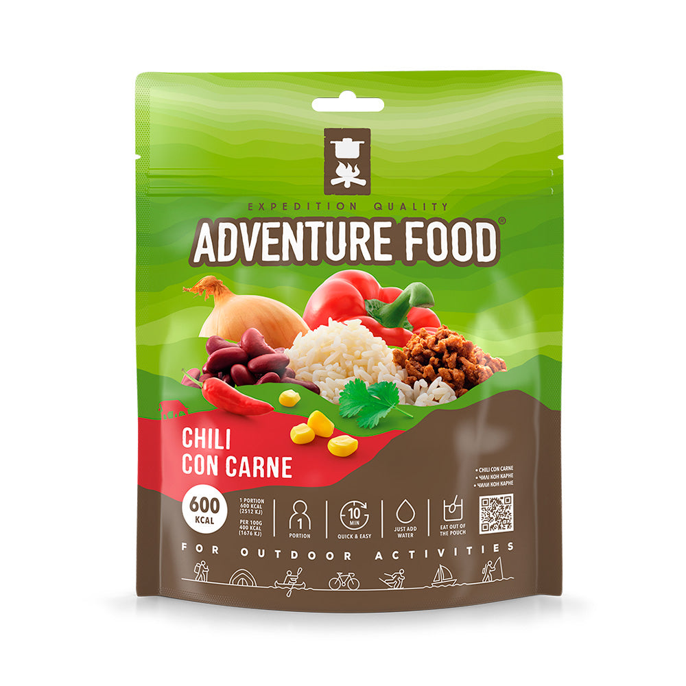 Adventure Food - Chili con Carne (600 kcal, 1 portion) fra Adventure Food - billede nr. 1 hos GrejFreak.dk