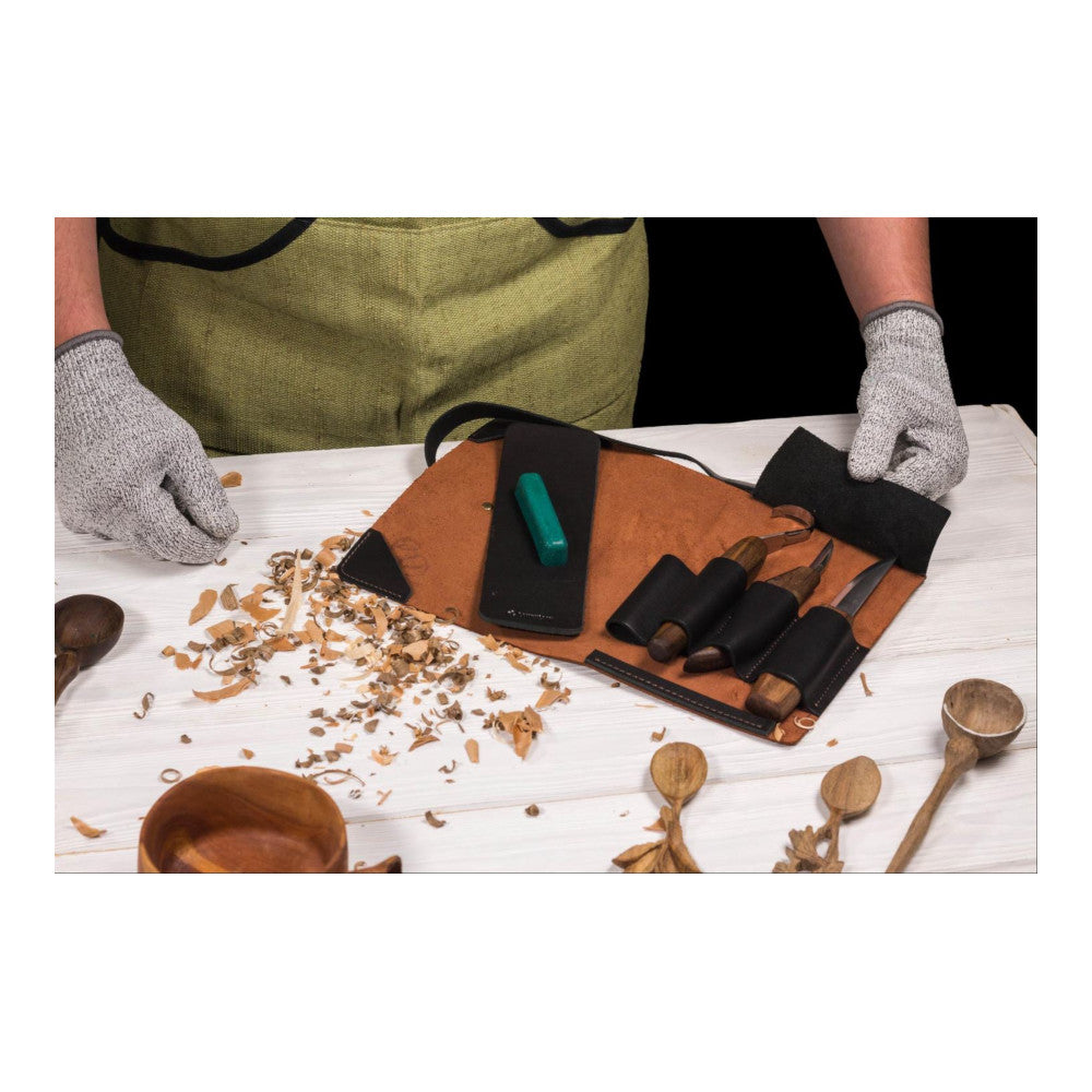 BeaverCraft - Deluxe 1 Snittekniv Sæt 4 Dele fra BeaverCraft - billede nr. 3 hos GrejFreak.dk