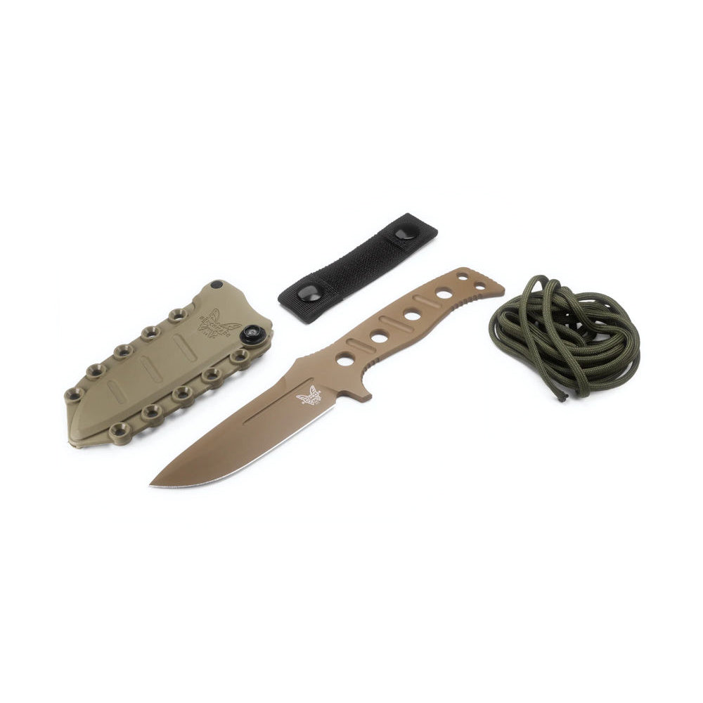 Benchmade - Adamas Fixed Blade Kniv Flat Earth fra Benchmade - billede nr. 3 hos GrejFreak.dk