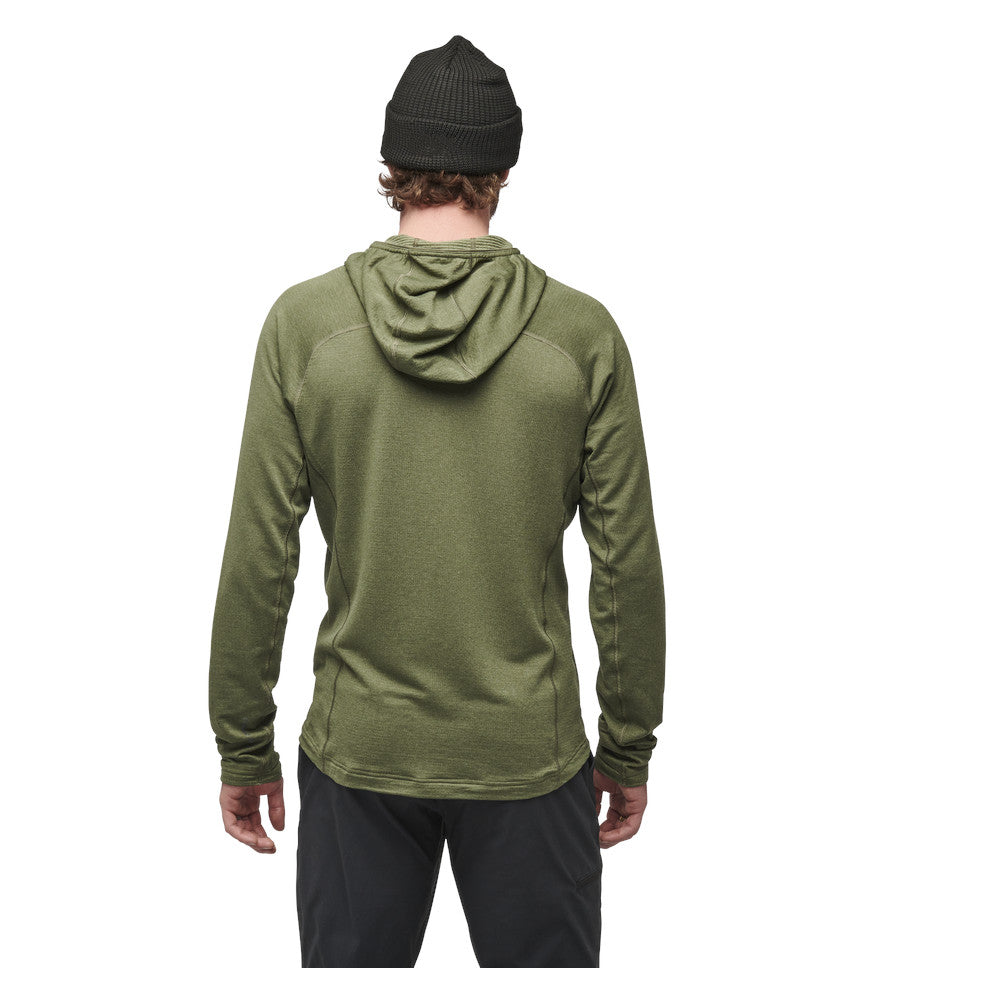 Black Diamond - Coefficient LT Hybrid Herre Hoody Grøn / Sort fra Black Diamond - billede nr. 3 hos GrejFreak.dk