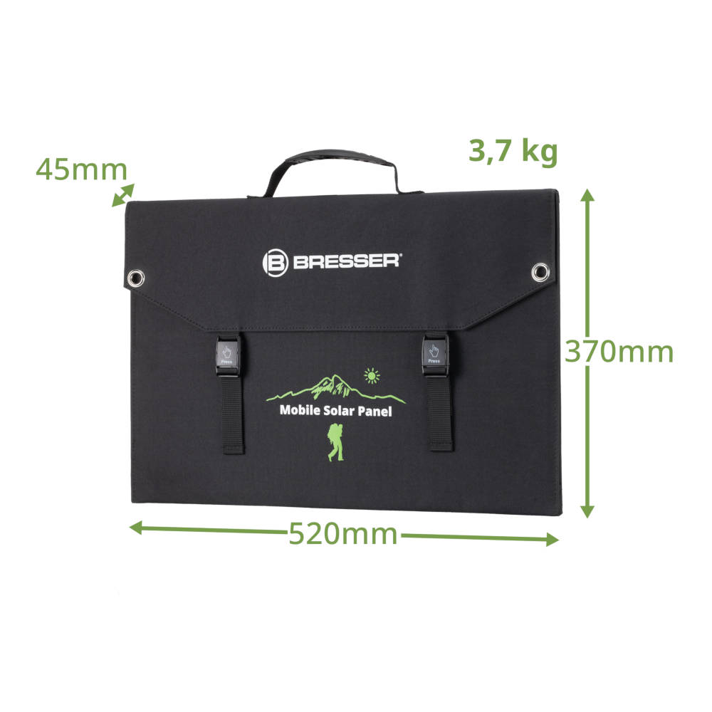 Bresser - Mobile Solar Solcellepanel 90W fra Bresser - billede nr. 6 hos GrejFreak.dk