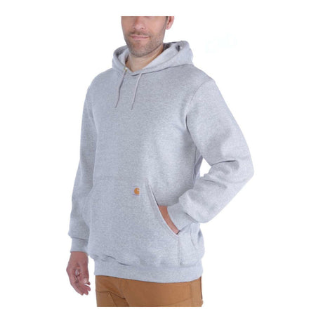 Carhartt - Hooded Sweatshirt // Grå fra Carhartt - billede nr. 1 hos GrejFreak.dk