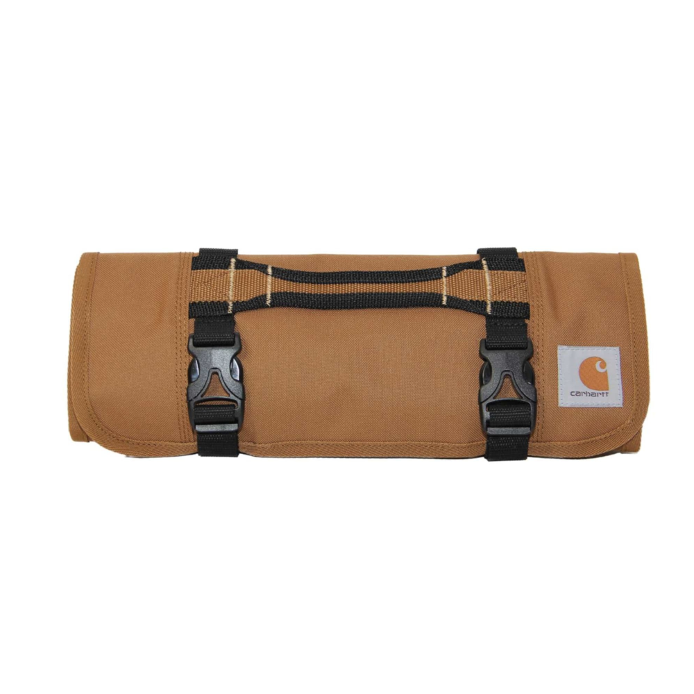 Carhartt - Rullemappe Roll Up 18 Lommer // Brun fra Carhartt - billede nr. 1 hos GrejFreak.dk