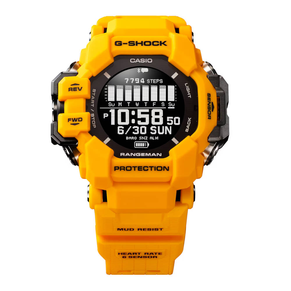 Casio - G-Shock Rangeman GPR-H1000-9 Gul fra Casio - billede nr. 1 hos GrejFreak.dk
