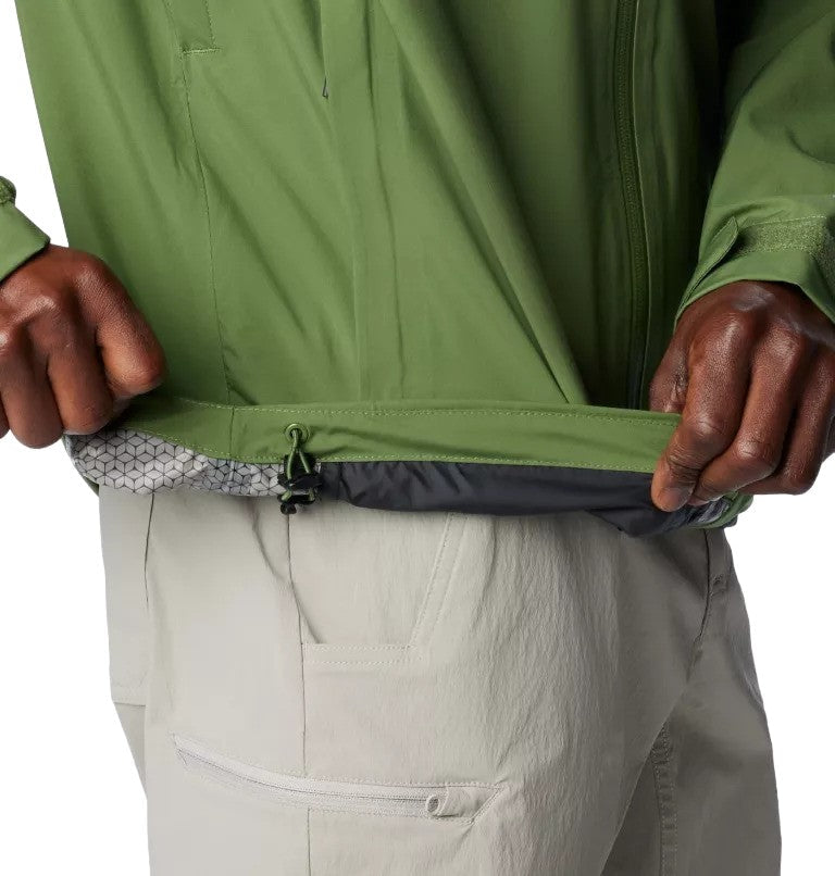 Columbia - Ampli-Dry II Vandtæt Herre Skaljakke // Grøn fra Columbia - billede nr. 8 hos GrejFreak.dk