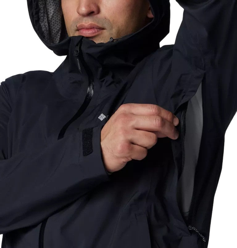 Columbia - Ampli-Dry II Vandtæt Herre Skaljakke // Sort fra Columbia - billede nr. 8 hos GrejFreak.dk