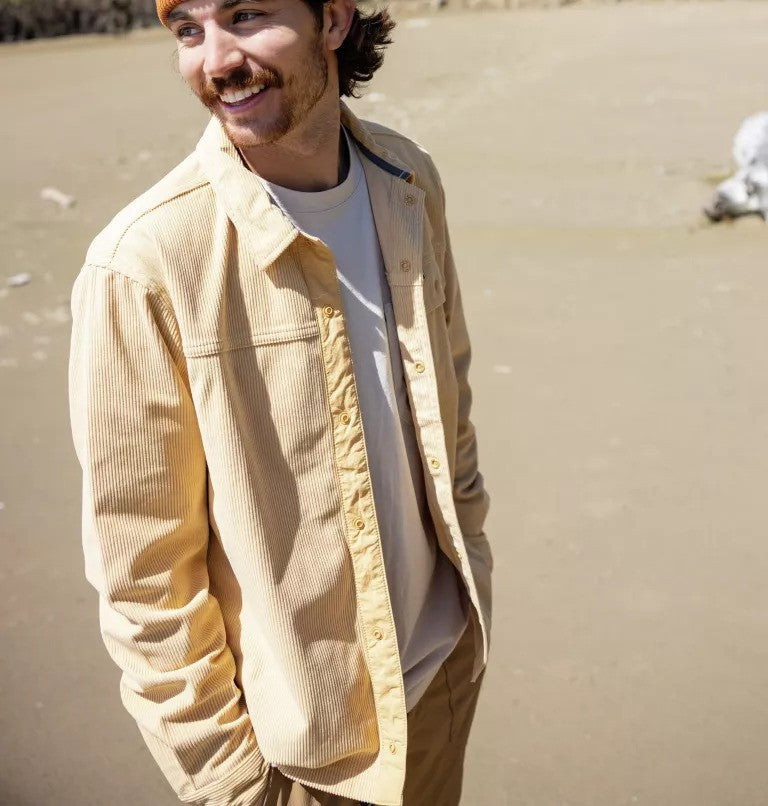 Columbia - Flare Gun Corduroy Herre Skjorte Gul fra Columbia - billede nr. 6 hos GrejFreak.dk