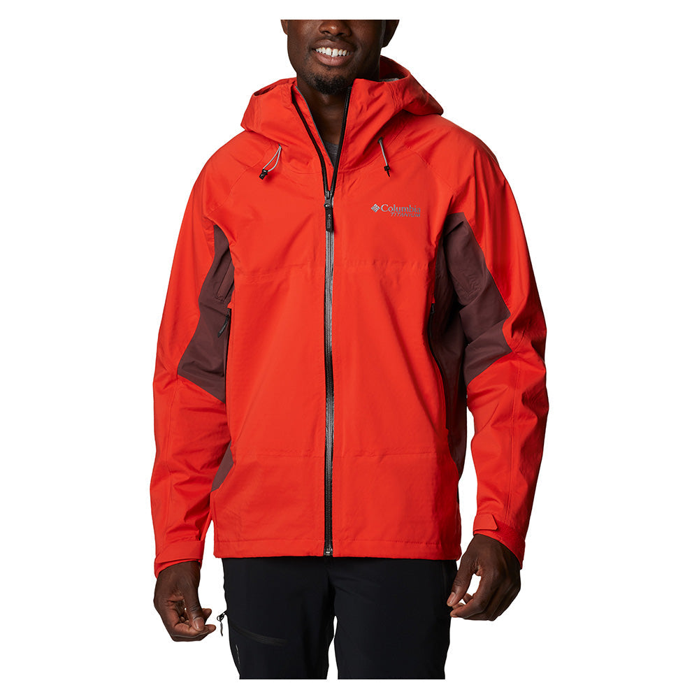Columbia - Mazama Trail Herre Skaljakke // Rød fra Columbia - billede nr. 1 hos GrejFreak.dk
