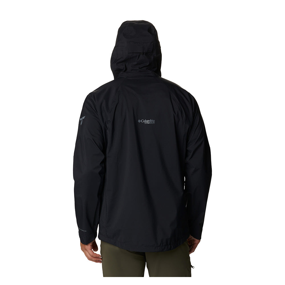 Columbia - Mazama Trail Herre Skaljakke // Sort fra Columbia - billede nr. 2 hos GrejFreak.dk