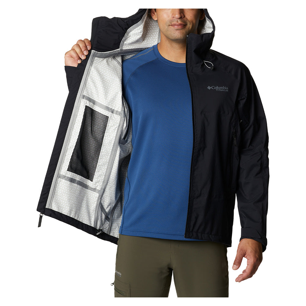 Columbia - Mazama Trail Herre Skaljakke // Sort fra Columbia - billede nr. 3 hos GrejFreak.dk