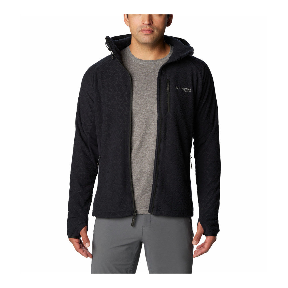 Columbia - Titan Pass 3.0 Herre Fleece m. Hætte Sort fra Columbia - billede nr. 7 hos GrejFreak.dk