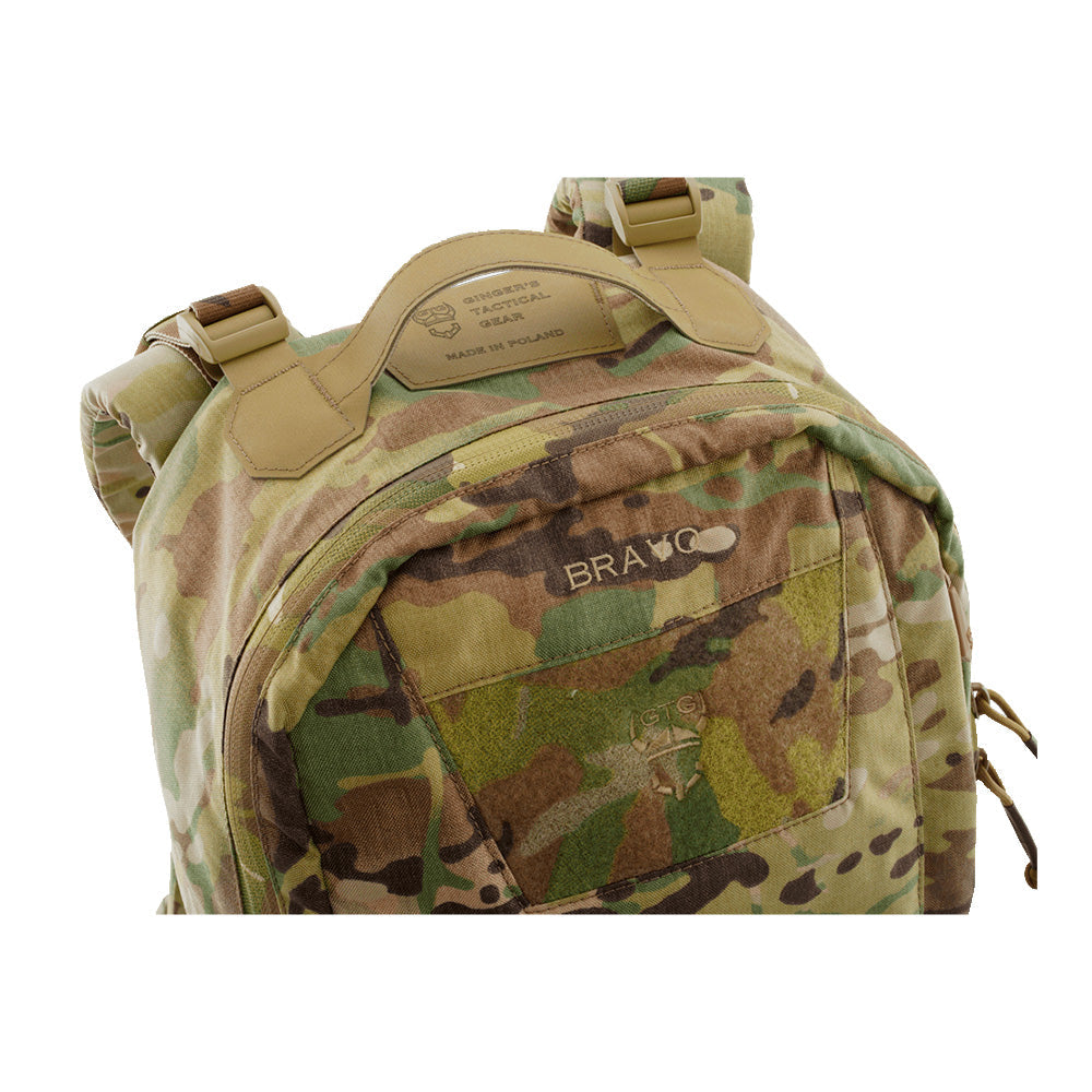 Gingers Tactical Gear - Bravo Rygsæk 18L MultiCam fra Gingers Tactical Gear - billede nr. 3 hos GrejFreak.dk