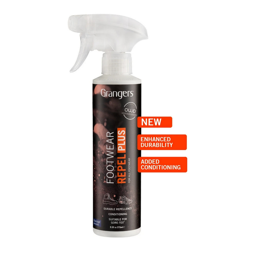 Grangers - OWP Footwear Repel Plus Imprægneringsspray (275 ml) fra Grangers - billede nr. 1 hos GrejFreak.dk