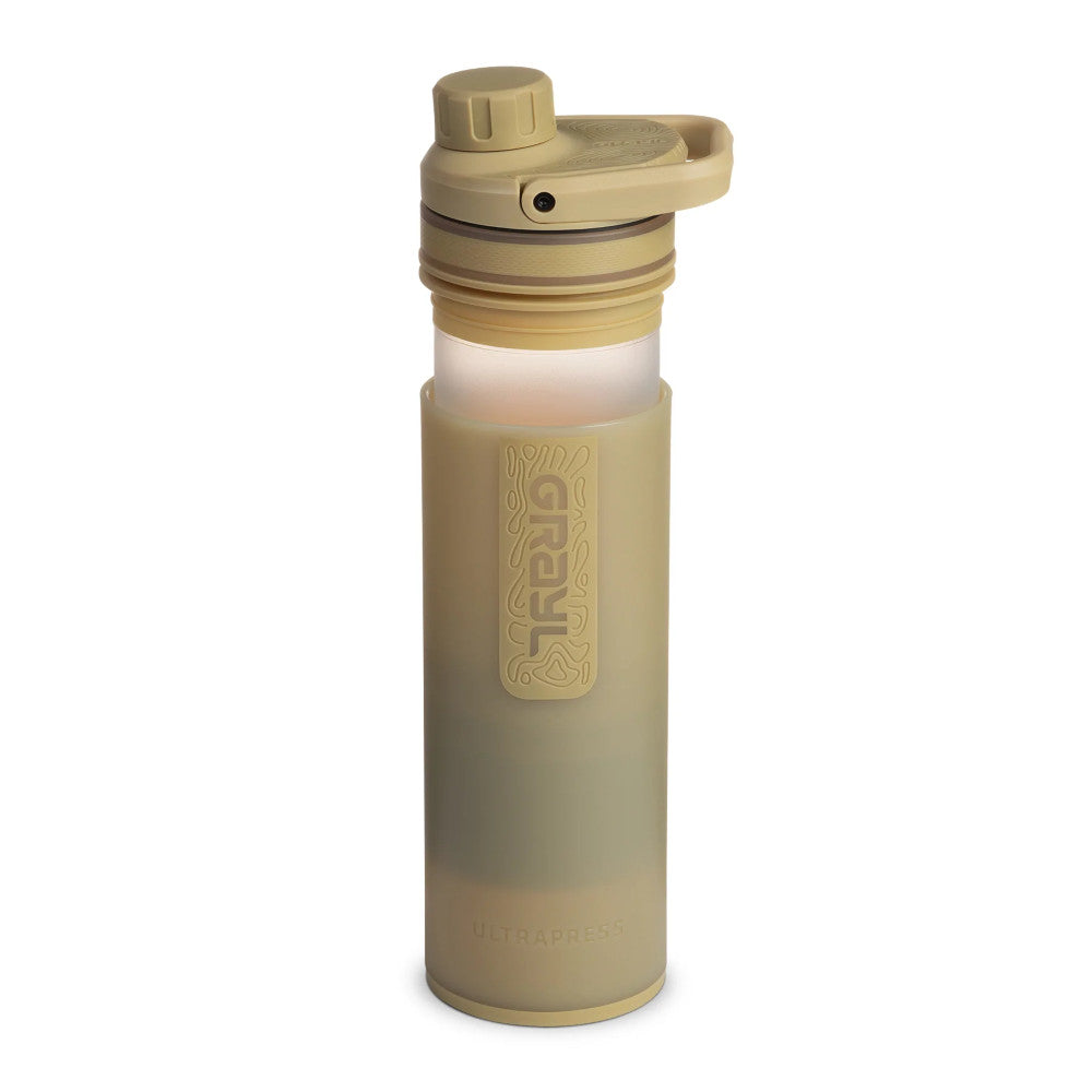 Grayl - Ultrapress Vandrensefilter 500 ml Desert Tan fra Grayl - billede nr. 2 hos GrejFreak.dk