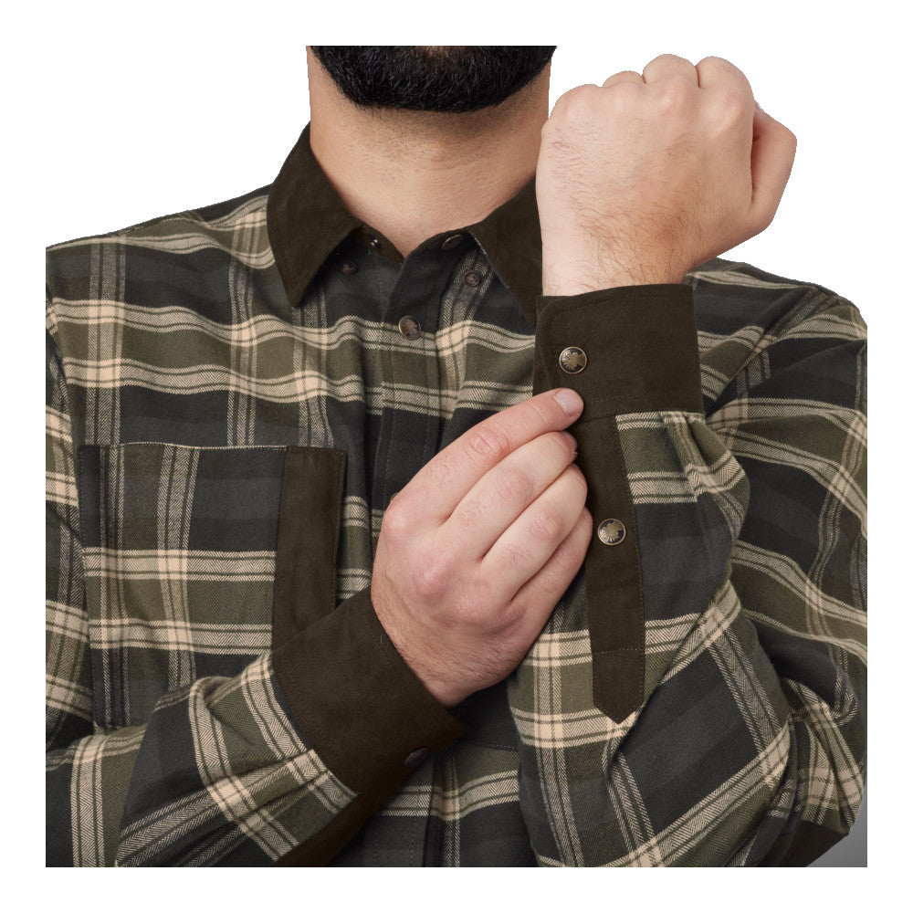 Härkila - Aivak Herre Skjorte Olivengrøn fra Härkila - billede nr. 3 hos GrejFreak.dk