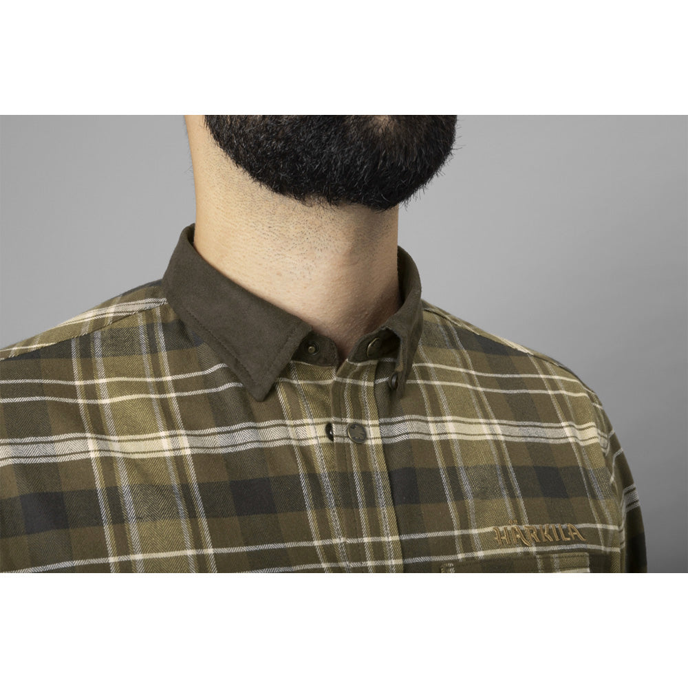 Härkila - Aivak Langærmet Skjorte Antique Bronze fra Härkila - billede nr. 3 hos GrejFreak.dk