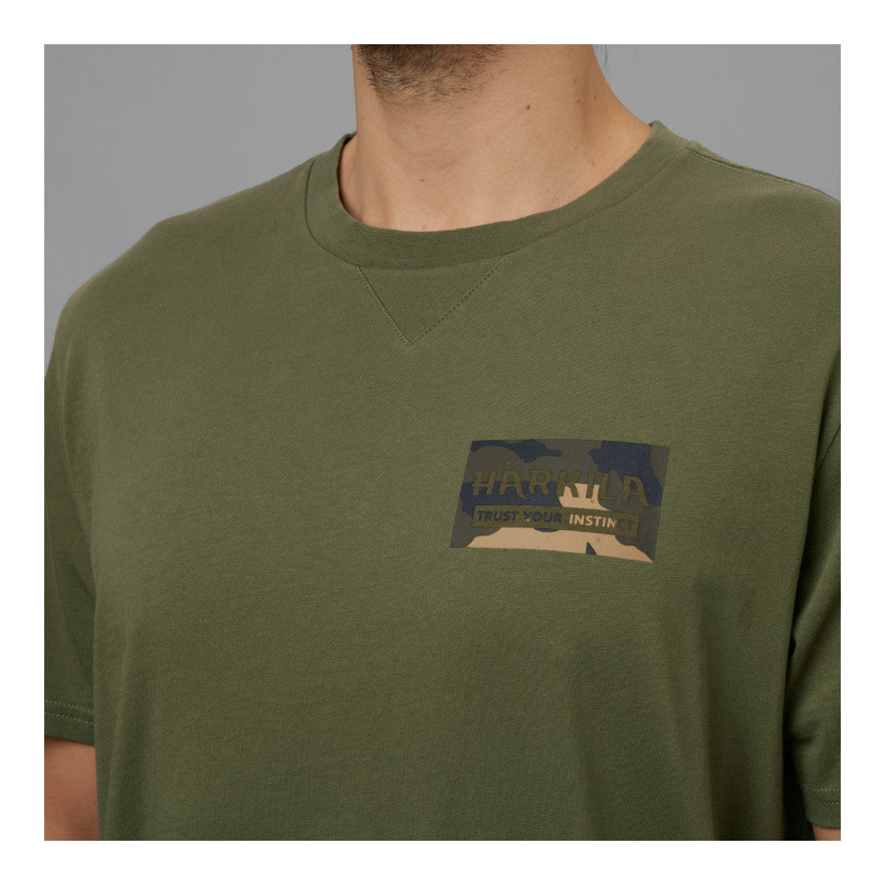 Härkila - Core Herre T-shirt // Olivengrøn fra Härkila - billede nr. 4 hos GrejFreak.dk