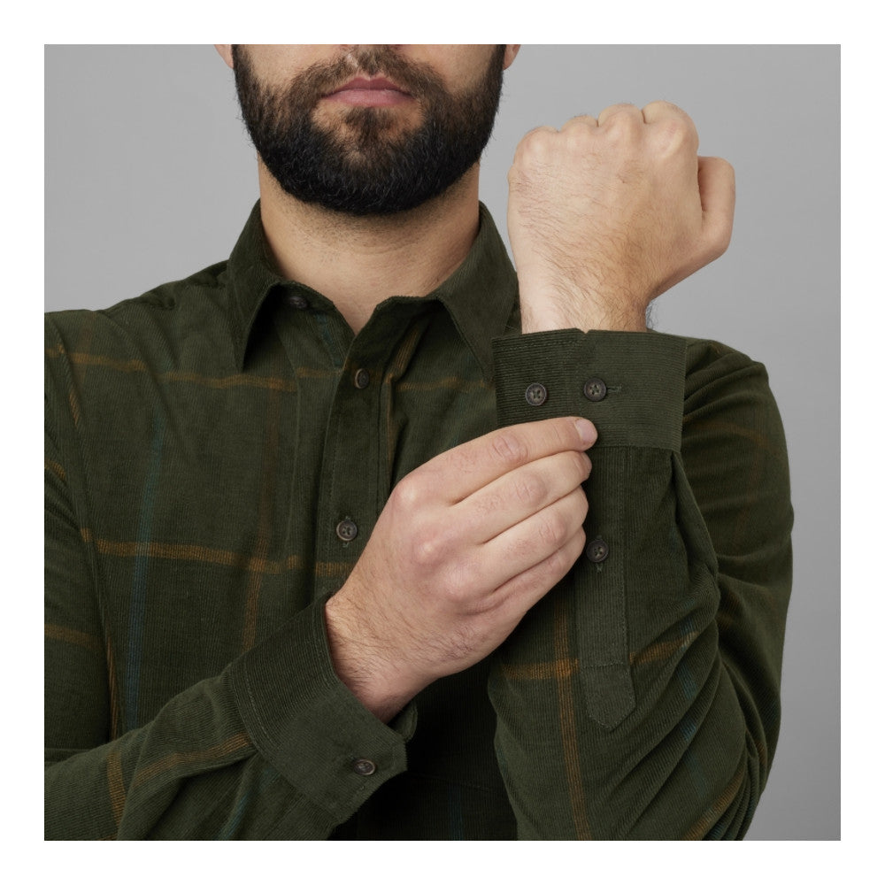 Härkila - Kaldfjord Corduroy Check Skjorte fra Härkila - billede nr. 5 hos GrejFreak.dk