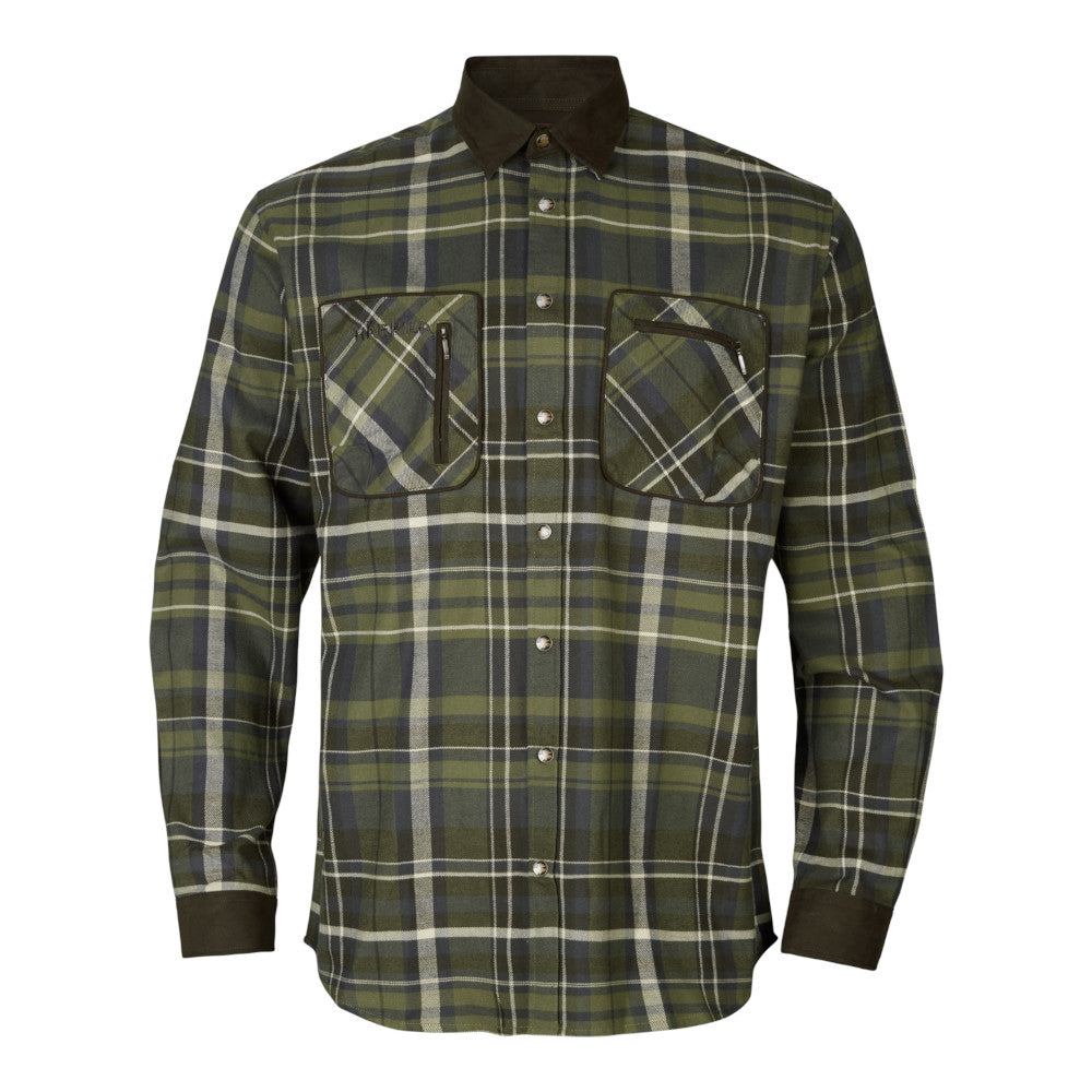 Härkila - Pajala Skjorte // Olivengrøn fra Härkila - billede nr. 1 hos GrejFreak.dk