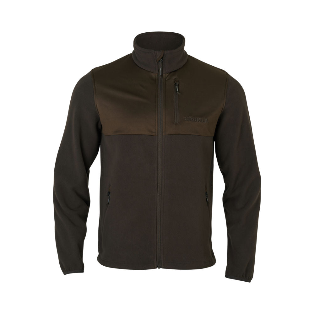 Härkila - Steinn Fleece Jakke Brun fra Härkila - billede nr. 1 hos GrejFreak.dk