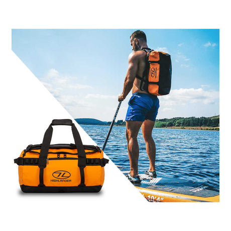 Highlander - Storm Kitbag Duffel Bag 45L // Sort fra Highlander - billede nr. 2 hos GrejFreak.dk