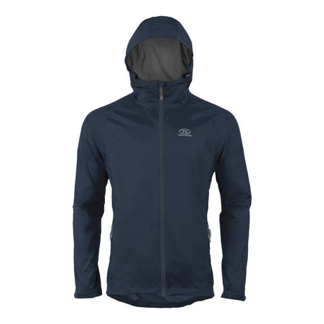 Highlander - Stow & Go Vandtæt Herre Regnjakke // Navy fra Highlander - billede nr. 1 hos GrejFreak.dk
