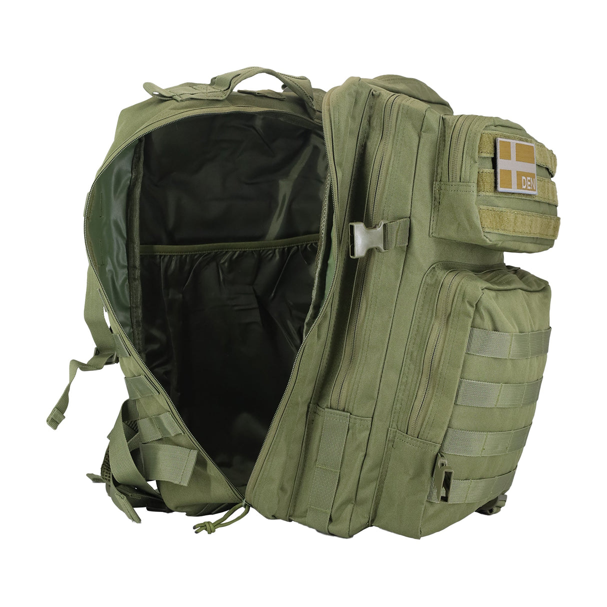 K-Force - Tactical Assault Rygsæk 40 Liter // Olivengrøn fra K-Force Tactical - billede nr. 6 hos GrejFreak.dk