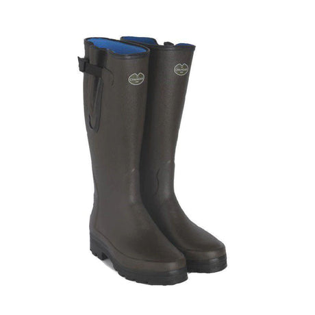 Le Chameau - Vierzonord Neopren Herre Gummistøvler // Mørkebrun fra Le Chameau - billede nr. 1 hos GrejFreak.dk
