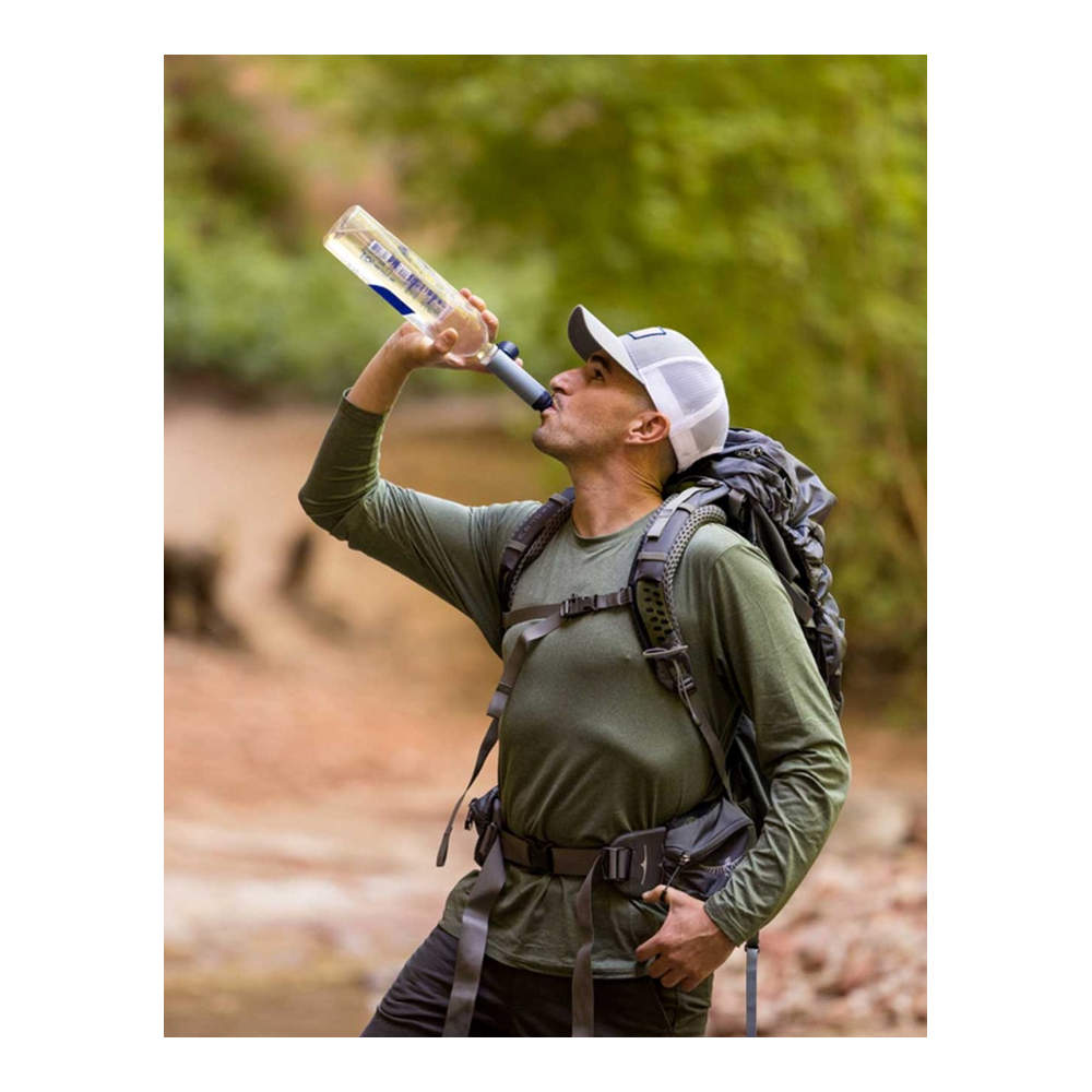 LifeStraw - Peak Series SOLO Mountain Vandfilter Blå fra LifeStraw - billede nr. 3 hos GrejFreak.dk