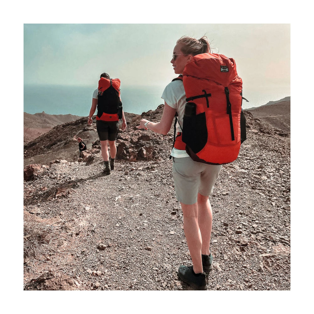 Lundhags - Padje Light Vandrerygsæk 60L // Rød fra Lundhags - billede nr. 2 hos GrejFreak.dk