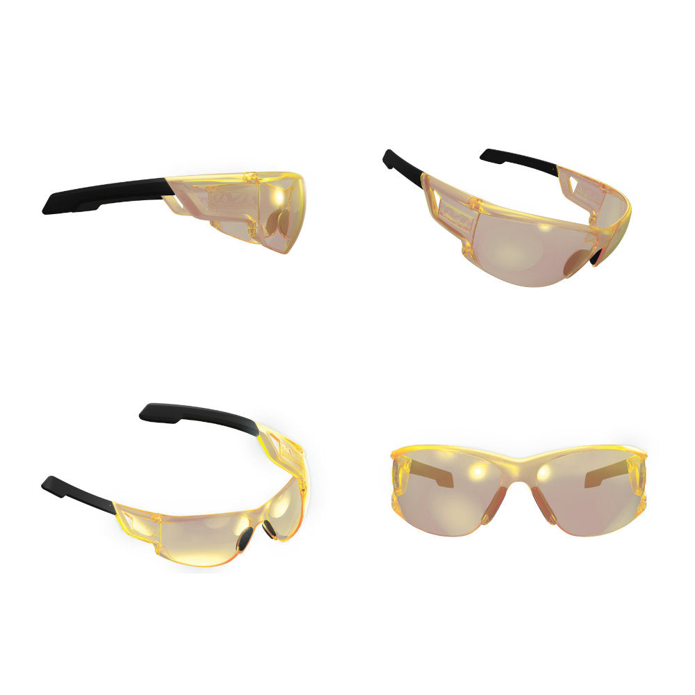 Mechanix Wear - Type N Amber Briller (Gult Glas) fra Mechanix Wear - billede nr. 2 hos GrejFreak.dk