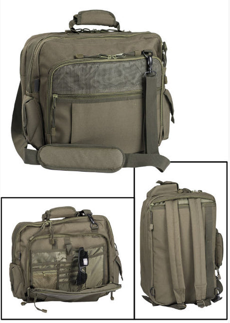 Mil-Tec - Aviator Dokumenttaske // Olivengrøn fra Mil-Tec - billede nr. 1 hos GrejFreak.dk