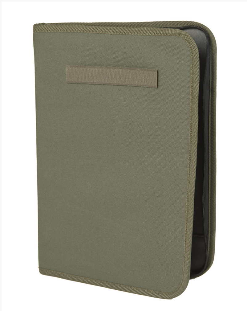 Mil-Tec - Commander DIN A4 Mappe // Olivengrøn fra Mil-Tec - billede nr. 1 hos GrejFreak.dk