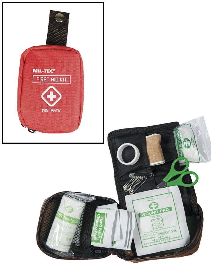Mil-Tec - First Aid Mini Pack fra Mil-Tec - billede nr. 1 hos GrejFreak.dk