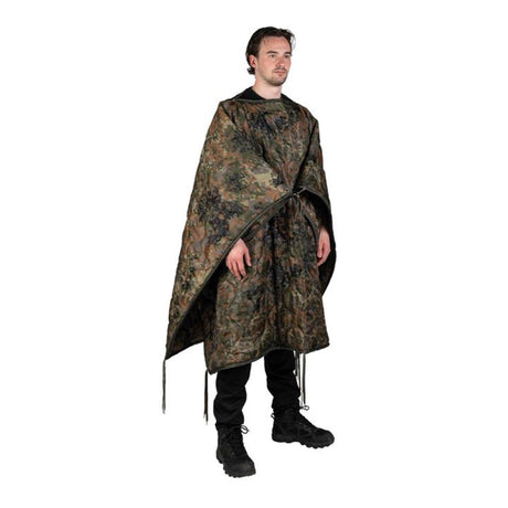 Mil-Tec - Multifunktionel Poncho Liner Flecktarn fra Mil-Tec - billede nr. 1 hos GrejFreak.dk