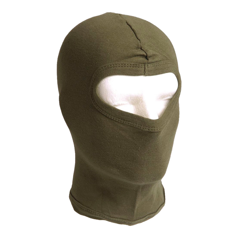 Mil-Tec - One-Hole Fine-Ribbed Balaclava OD fra Mil-Tec - billede nr. 1 hos GrejFreak.dk