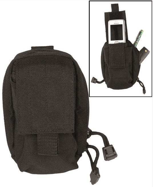 Mil-Tec - Padded Belt Pouch // Sort fra Mil-Tec - billede nr. 1 hos GrejFreak.dk