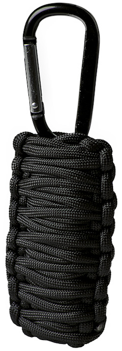 Mil-Tec - Paracord Survival Kit Small // Sort fra Mil-Tec - billede nr. 1 hos GrejFreak.dk