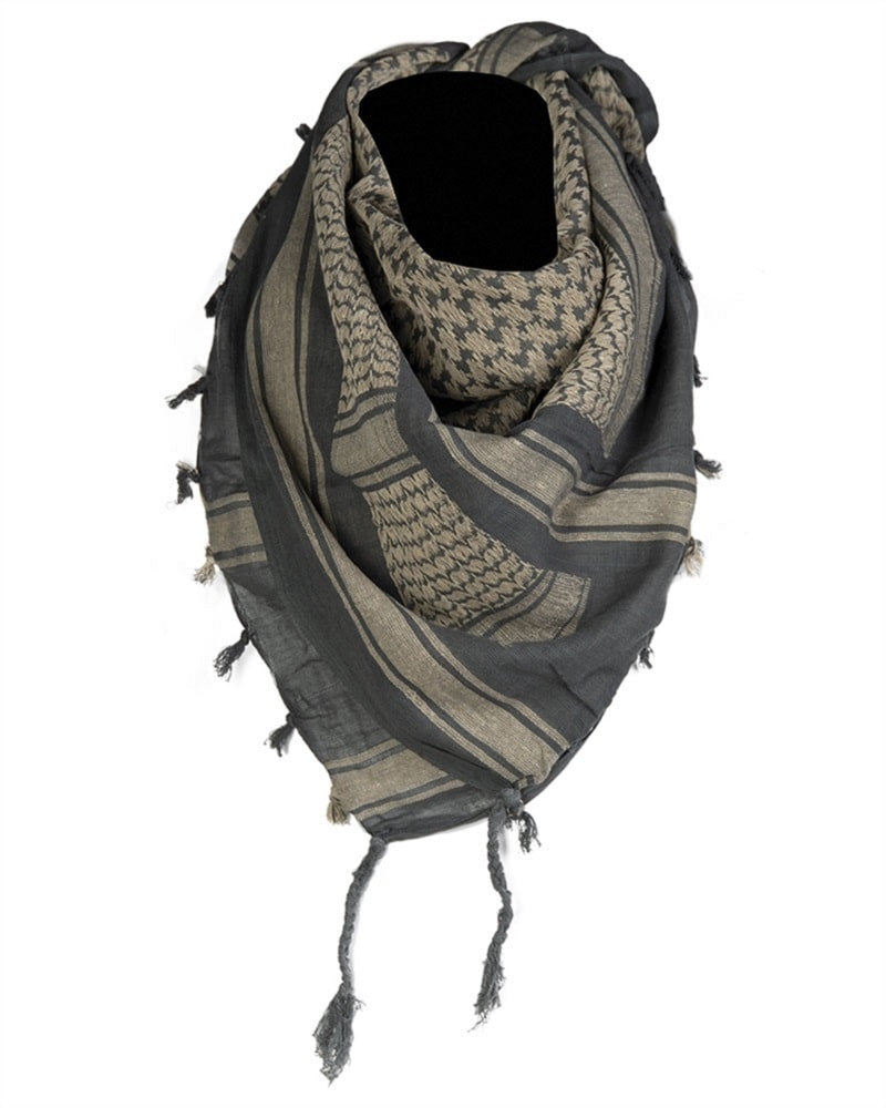 Mil-Tec sciarpa/kefiah fantasia paracadute militare in Coyote/nero Mil-Tec sciarpa/kefiah fantasia paracadute militare in Coyote/nero