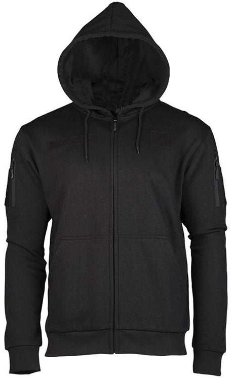 Mil-Tec - Tactical Hoodie Hættetrøje // Sort fra Mil-Tec - billede nr. 1 hos GrejFreak.dk