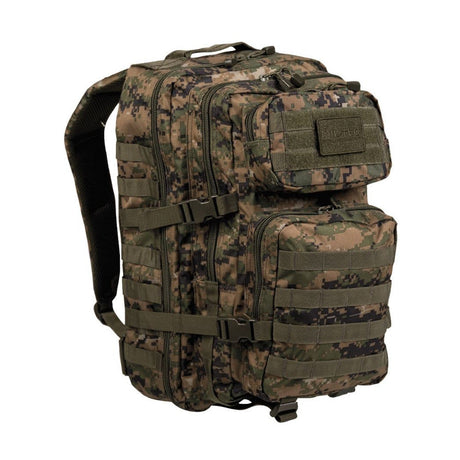 Mil-Tec - US Assault Pack Large Camo 36L Digital Woodland fra Mil-Tec - billede nr. 1 hos GrejFreak.dk