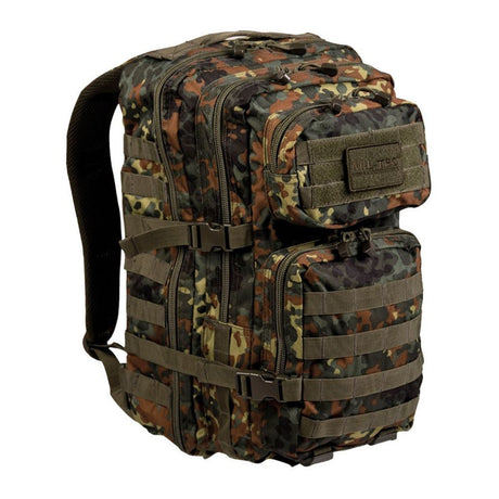 Mil-Tec - US Assault Pack Large Camo 36L Flecktarn fra Mil-Tec - billede nr. 1 hos GrejFreak.dk